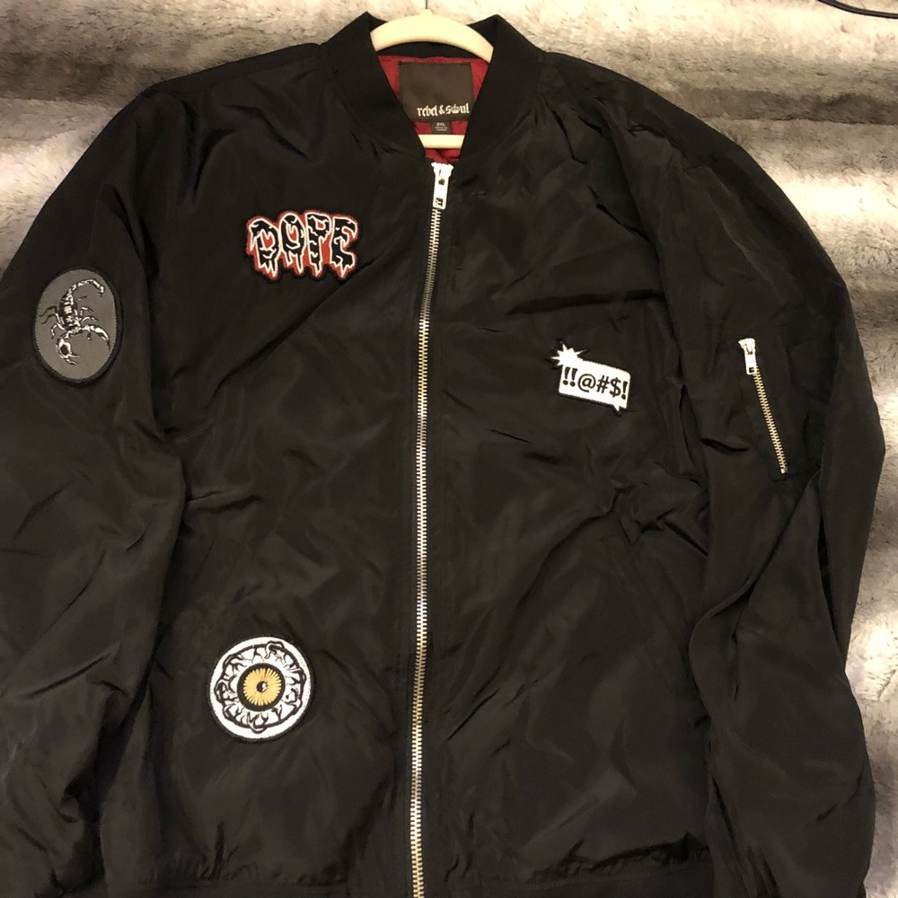 “Dope” bomber jacket